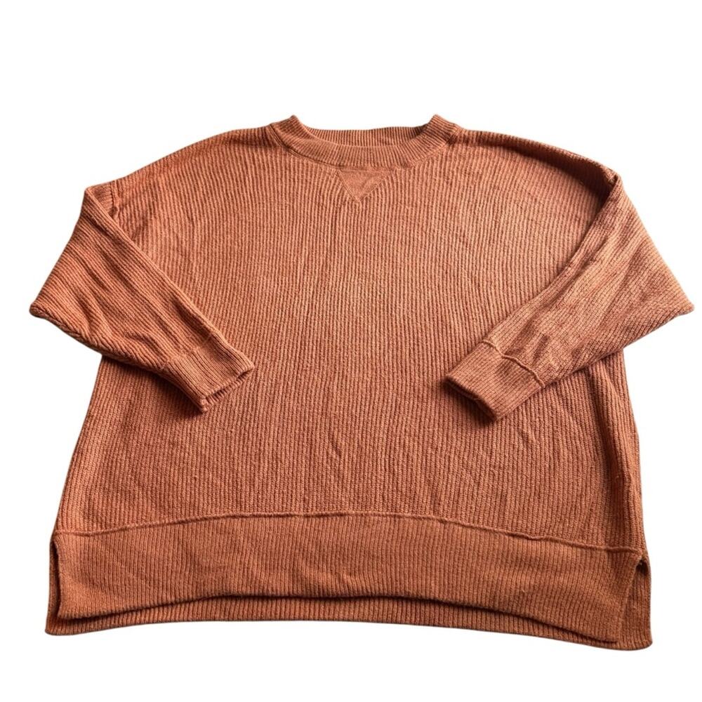 Aerie Warm Cinnamon Knit Sweater